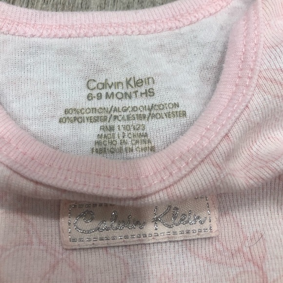 5 for $10 CALVIN KLEIN baby girl onesie. - Picture 2 of 4